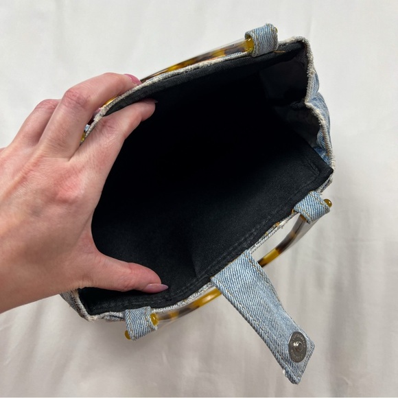 Y2K Handmade Levi’s Denim Handbag - Picture 5 of 6